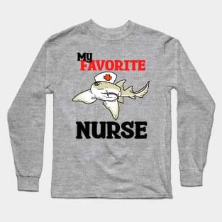 My Favorite Nurse Shark Long Sleeve T-Shirt